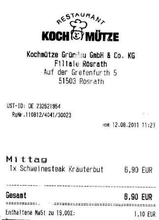 fihn H�ffner Kochm�tze Restaurant